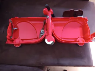 Maleta infantil correpasillos roja