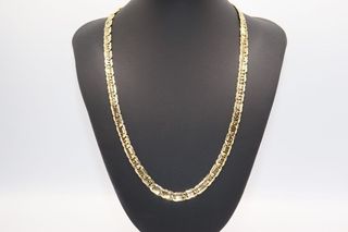 CADENA TIPO CARTIER MACIZA 1-1. Oro 18k.