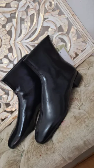 Botines Mango Negros