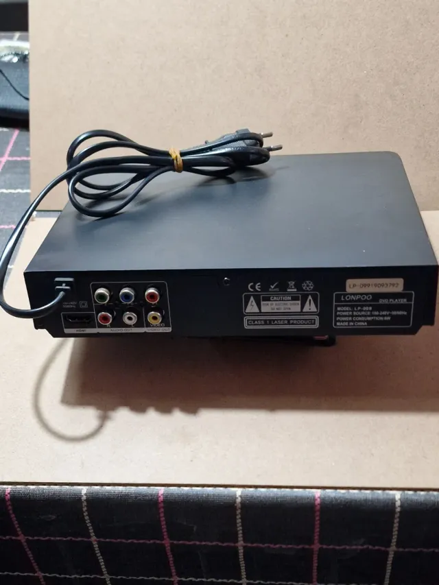 Reproductor DVD LONPOO LP-099 Negro