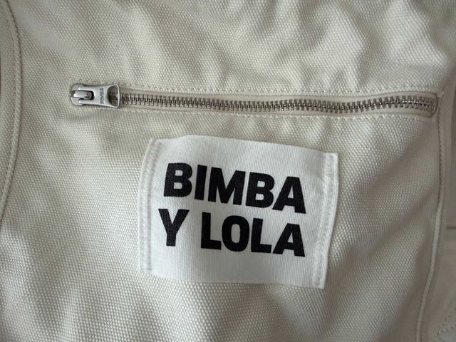 Bolsa de lona Bimba y Lola Branco