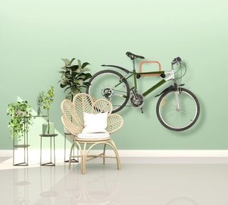 Relaxdays Soporte 2 Bicicletas Pared