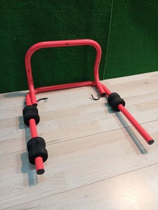 Relaxdays Soporte 2 Bicicletas Pared
