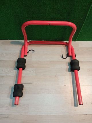 Relaxdays Soporte 2 Bicicletas Pared