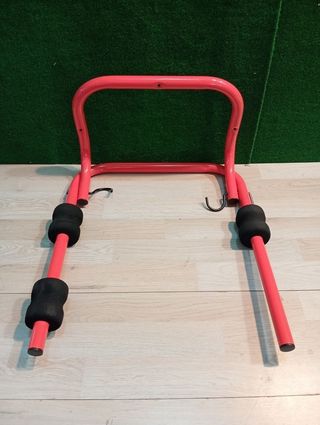 Relaxdays Soporte 2 Bicicletas Pared