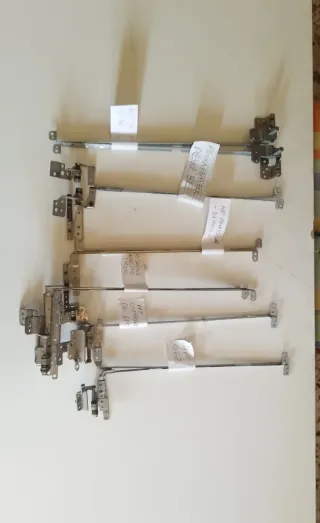 Lote 6 pares de bisagras para portatiles