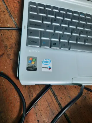 Portátil Sony Vaio Plata/Blanco