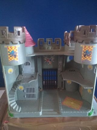 Castello medievale vintage giocattolo