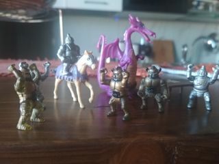 Castello medievale vintage giocattolo