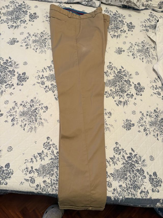 Pantalón vestir beige Álvaro Moreno talla L