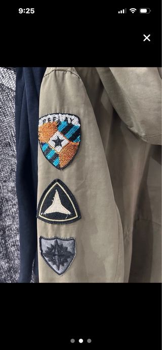 Parka Replay Mujer Verde Militar