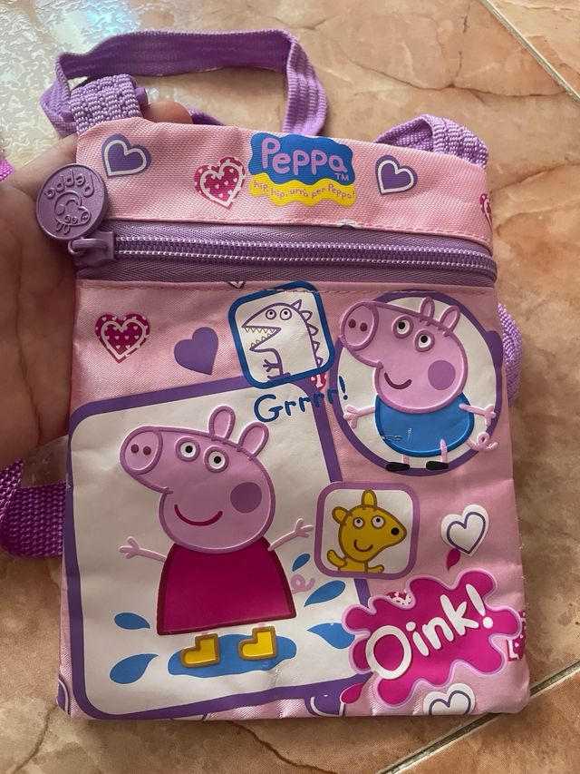 2 Borse Peppa Pig