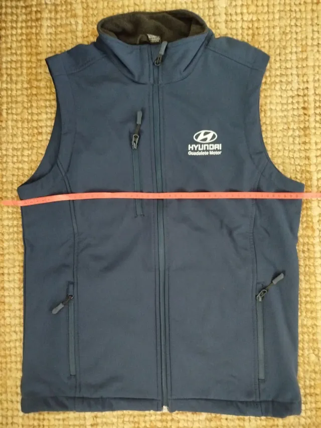 Chaleco Hyundai Hombre Talla S Azul Marino
