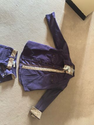 Conjunto Scalpers Morado Pana