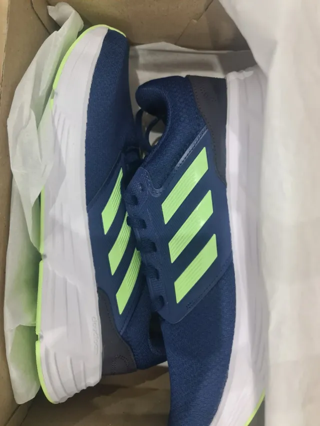 Zapatillas Adidas Galaxy 6 M Azul/Verde Talla 43.5