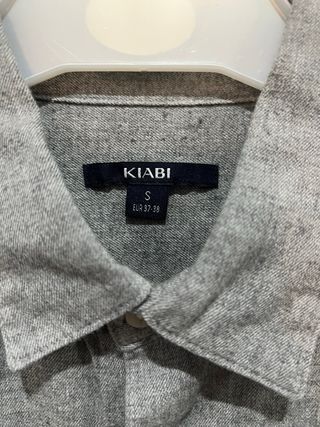 Camisa Kiabi cinza homem