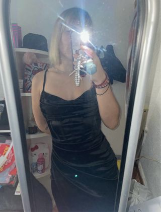 Vestido de fiesta negro