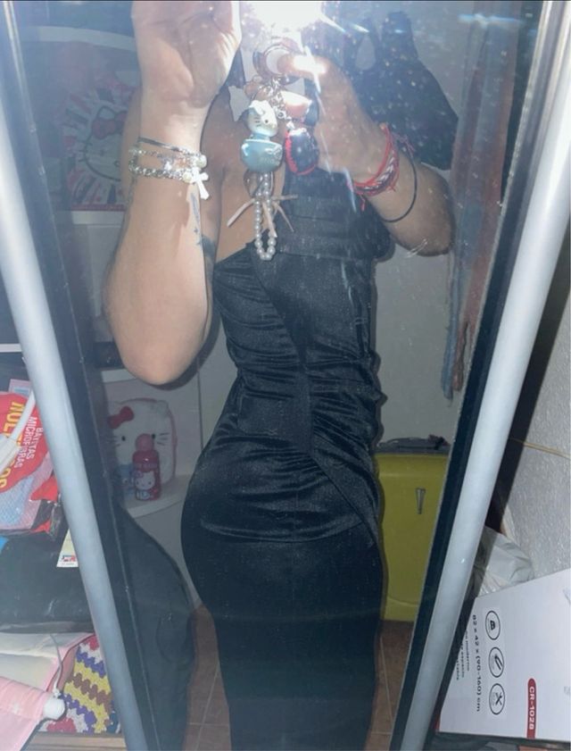 Vestido de fiesta negro