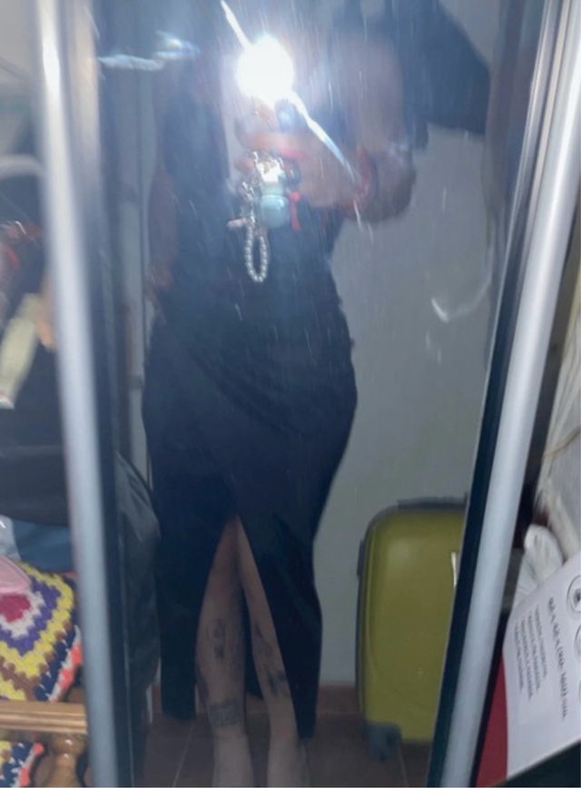 Vestido de fiesta negro
