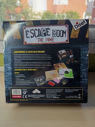 Juego Escape Room The Game. Diset.