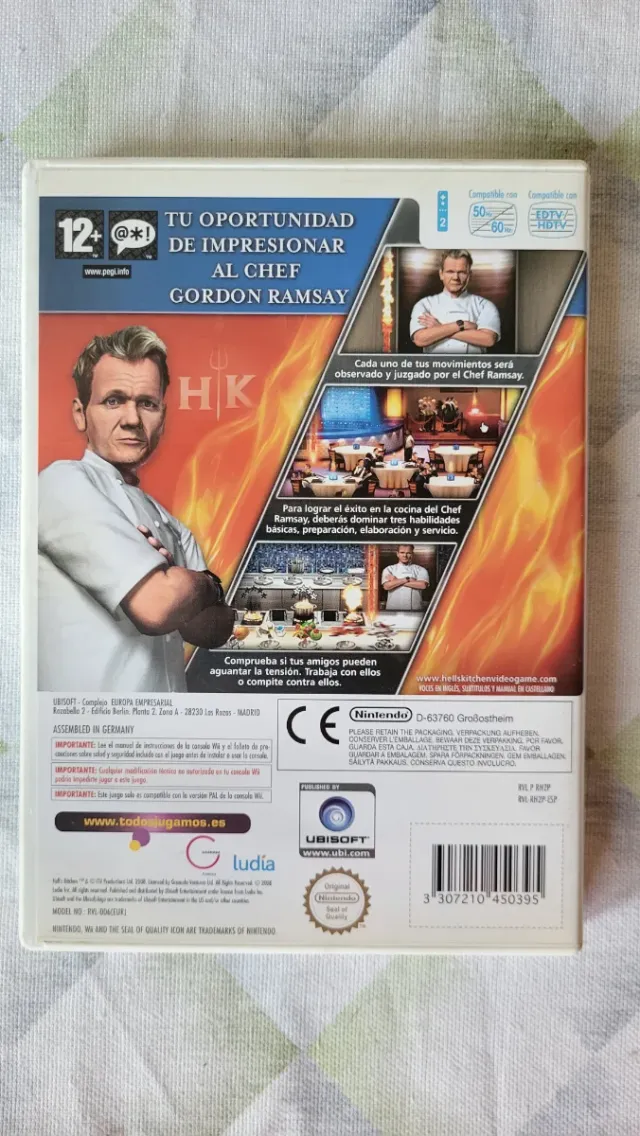 Hell's Kitchen: The Game for Wii