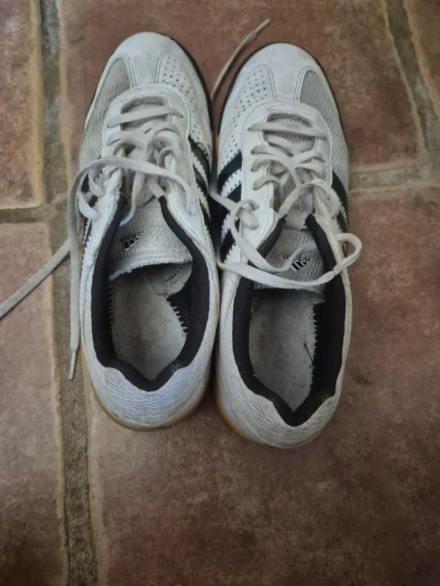 Zapatillas Adidas Fútbol Sala Negras Blancas