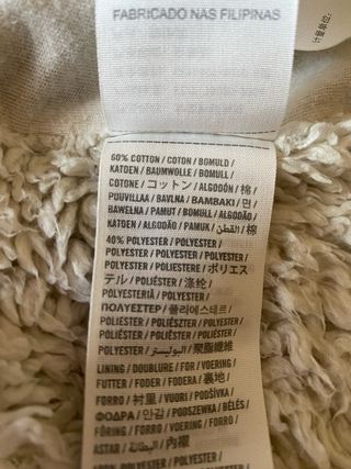 Felpa Hollister foderata pelliccia L