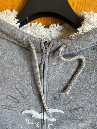 Felpa Hollister foderata pelliccia L