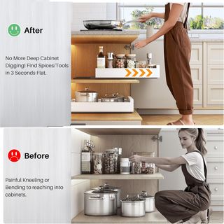 Cajón Extensible Cocina 30x43x9cm