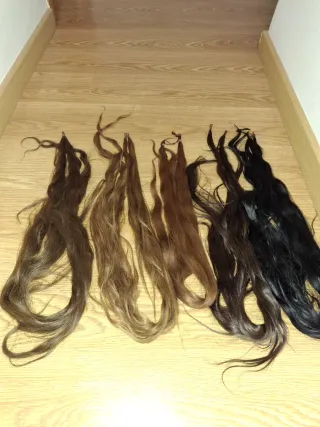 Mallas falleras extralargas para moños