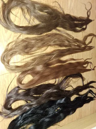 Mallas falleras extralargas para moños