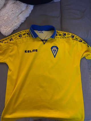 Camiseta Cádiz CF Kelme 1998 Talla L