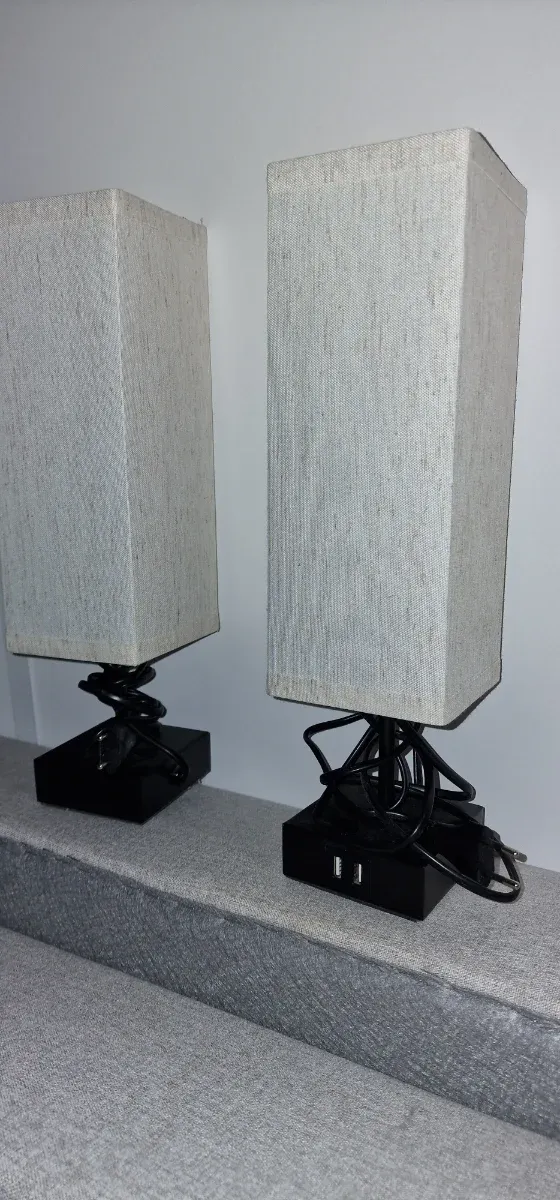 Lamparas elegantes con Puertos USB