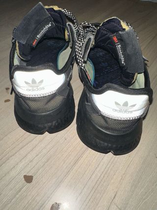 Adidas Nite Jogger Hombre Negro 3M