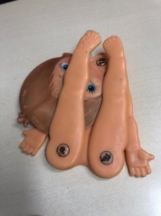 Bambola Sebino Vintage Anni 70 Pieghevole