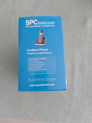 Teléfono Inalámbrico SPC Telecom Negro