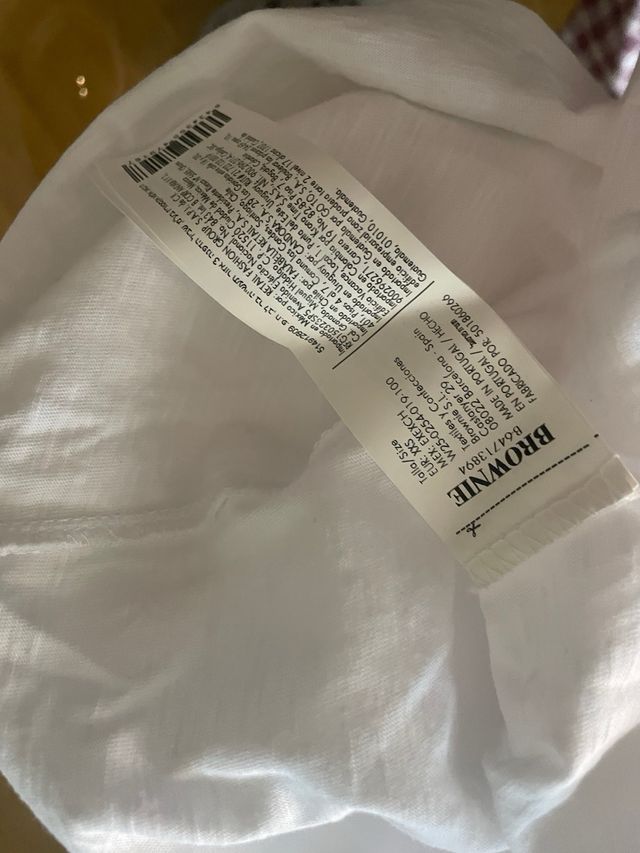 Camiseta Brownie volantes