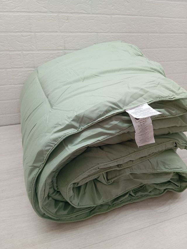 Edredón Utopia Bedding 200x200 cm Verde