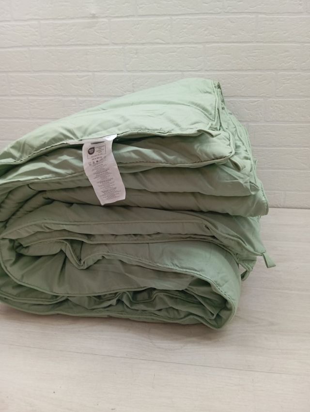 Edredón Utopia Bedding 200x200 cm Verde