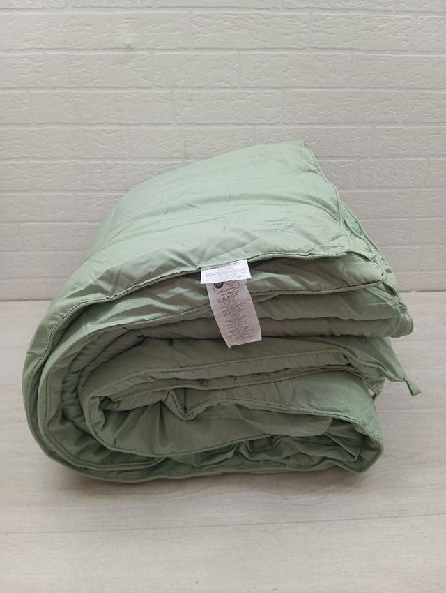 Edredón Utopia Bedding 200x200 cm Verde