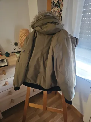 Cazadora Springfield beige y negra