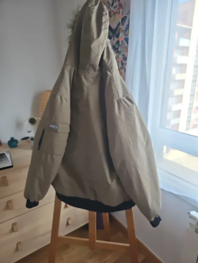 Cazadora Springfield beige y negra