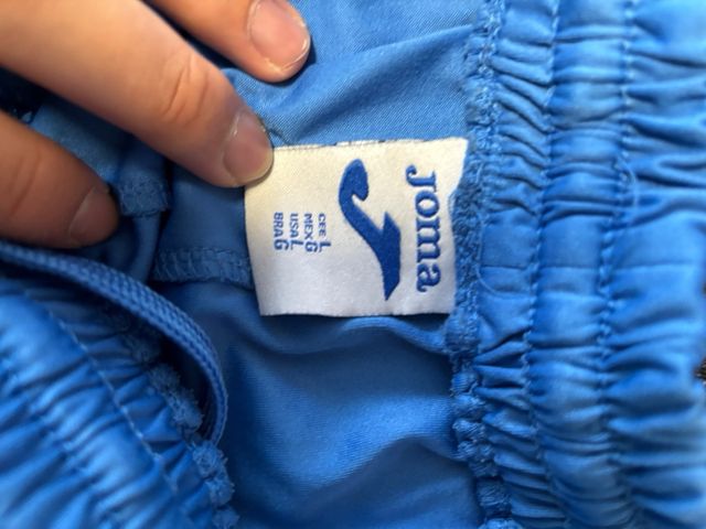 Pantalón entrenamiento Joma azul