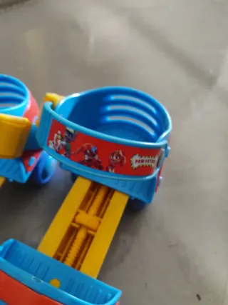 Patines Patrulla Canina con rodilleras y coderas