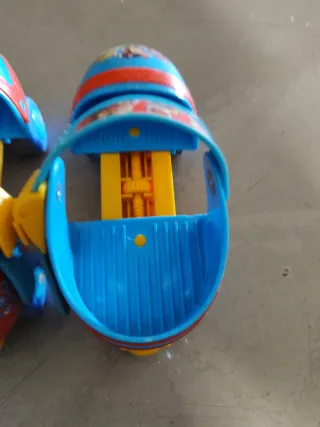 Patines Patrulla Canina con rodilleras y coderas