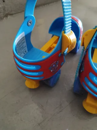 Patines Patrulla Canina con rodilleras y coderas