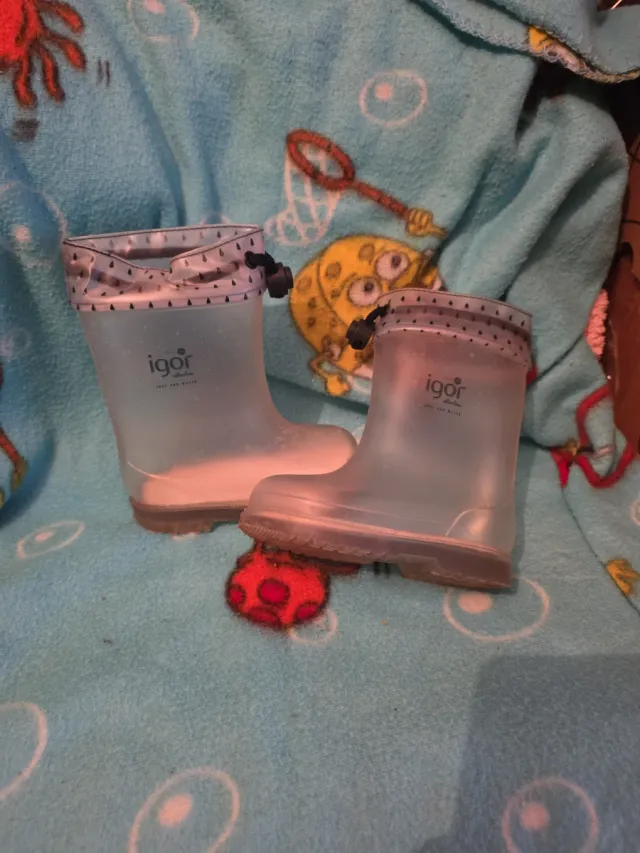 Botas de agua Igor transparentes