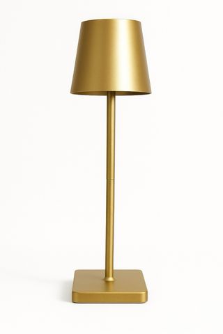 Lampada LED ricaricabile touch oro