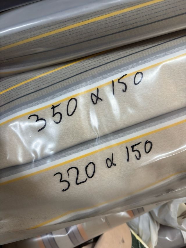 Cortina corredera Toldo Rayas