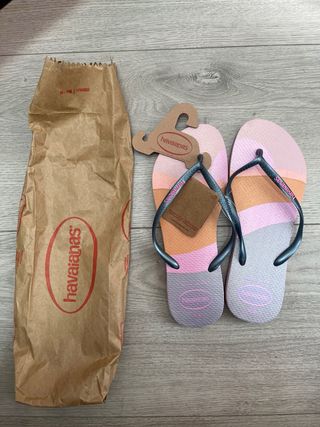 Havaianas Slim Palette Glow Chanclas Talla 39/40